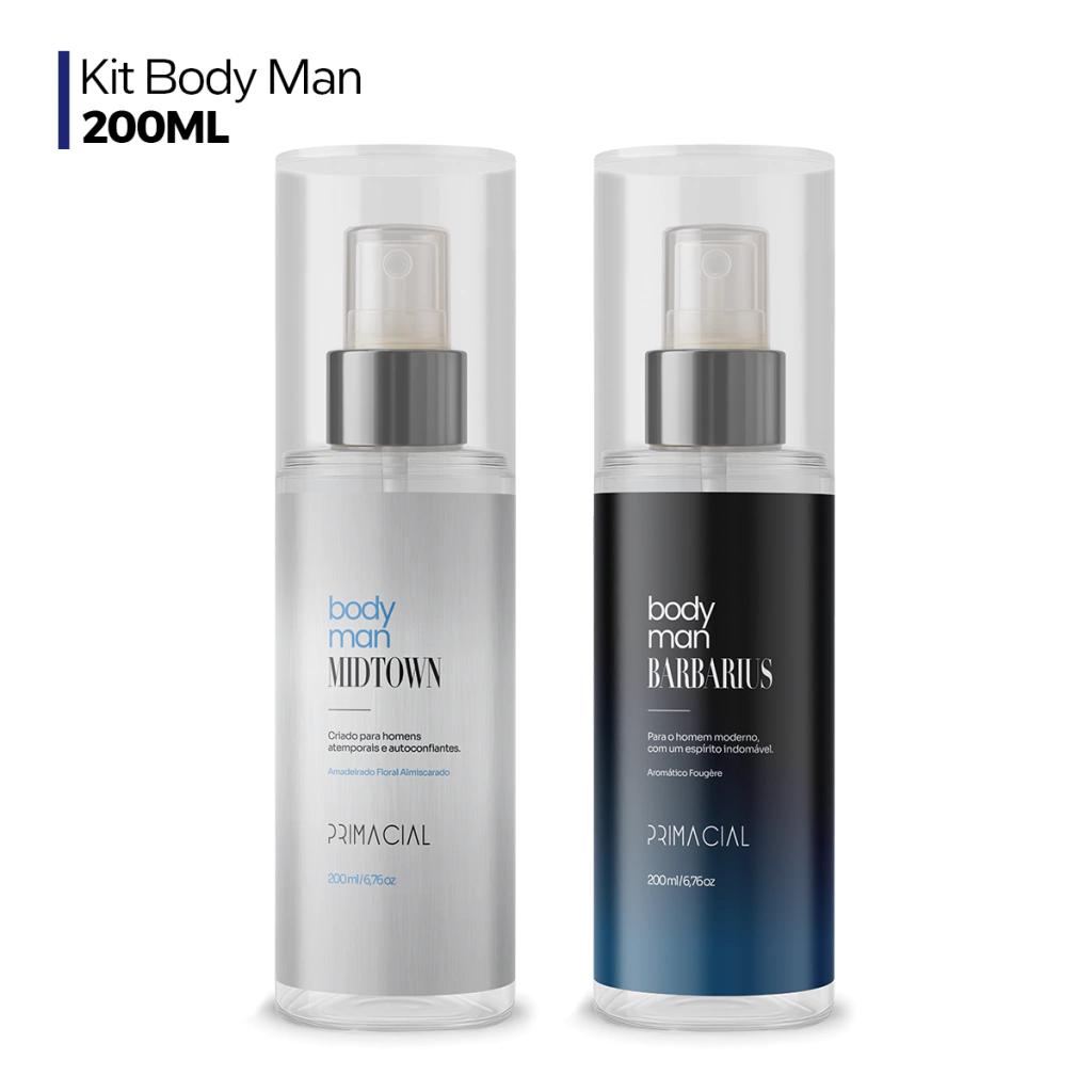 Kit Body Man 200ml